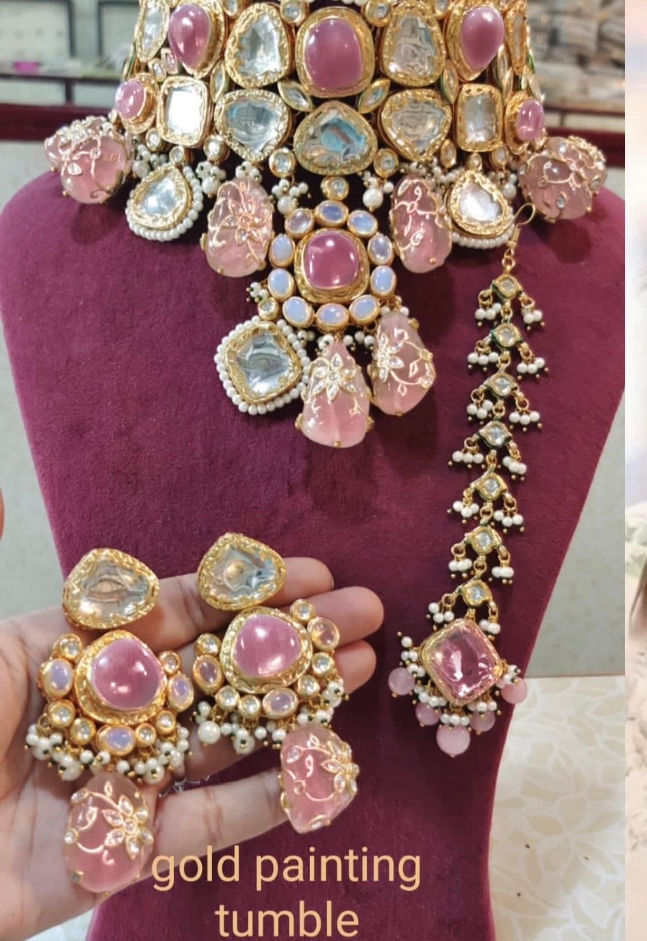 Deepika Kundan Bridal Jewelry