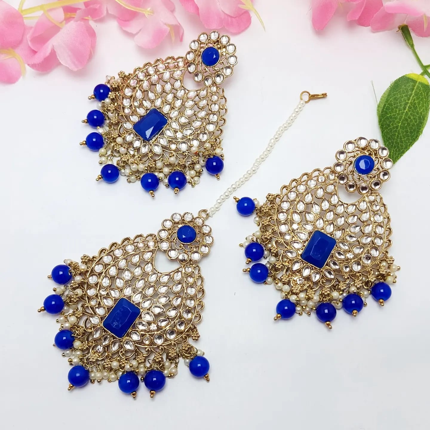 Kundan earrings