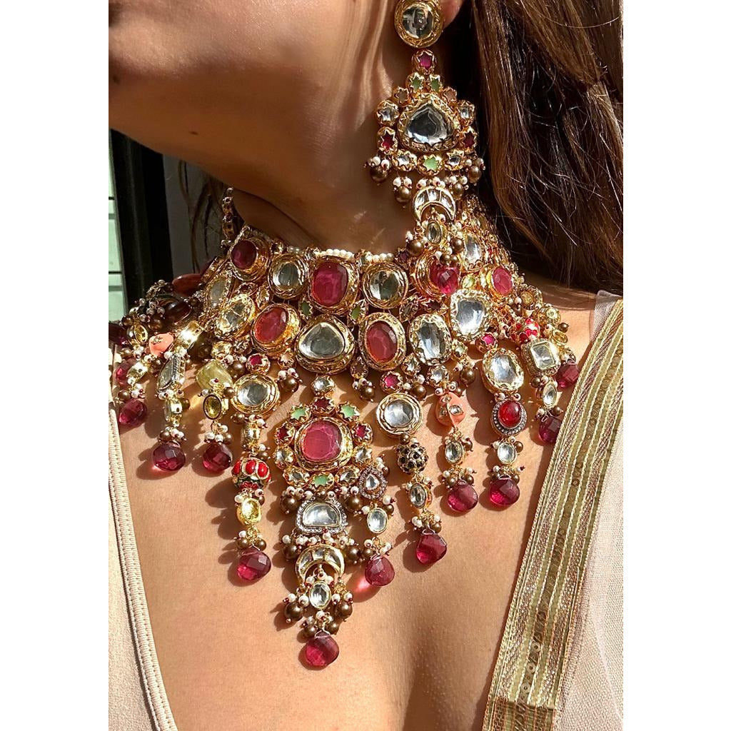 Deepika Kundan Bridal Jewelry