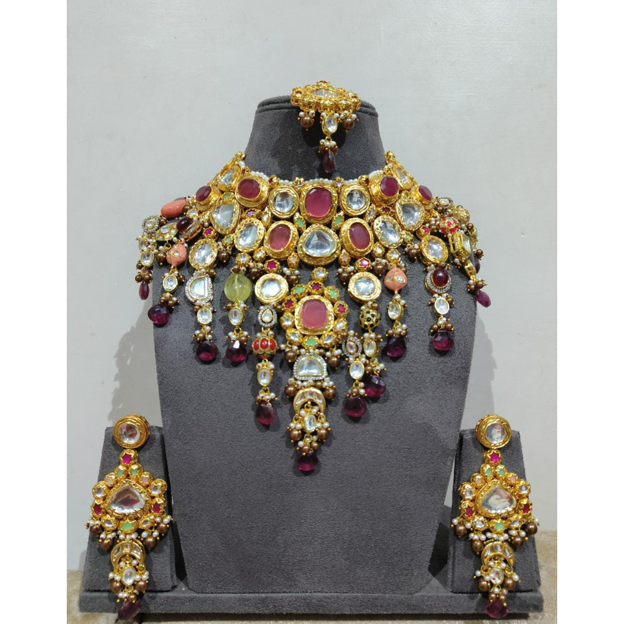 Deepika Kundan Bridal Jewelry