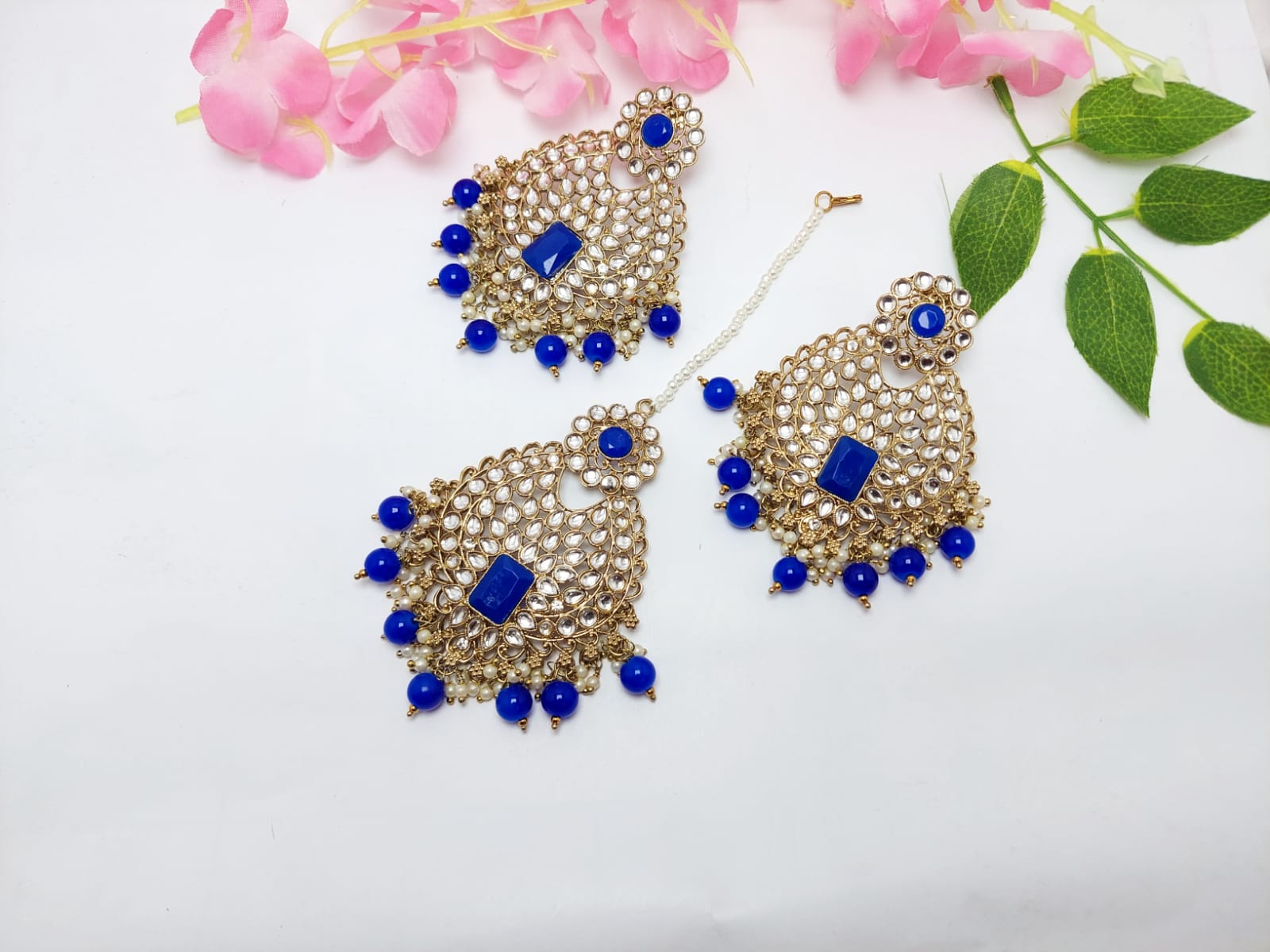 Kundan earrings