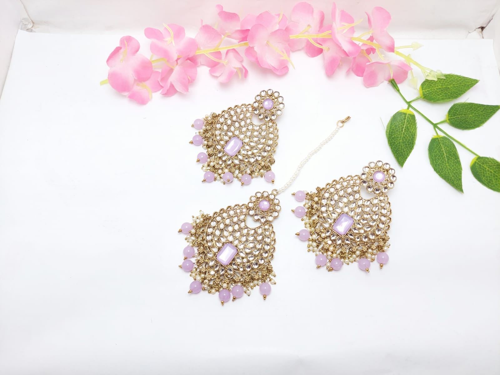 Kundan earrings