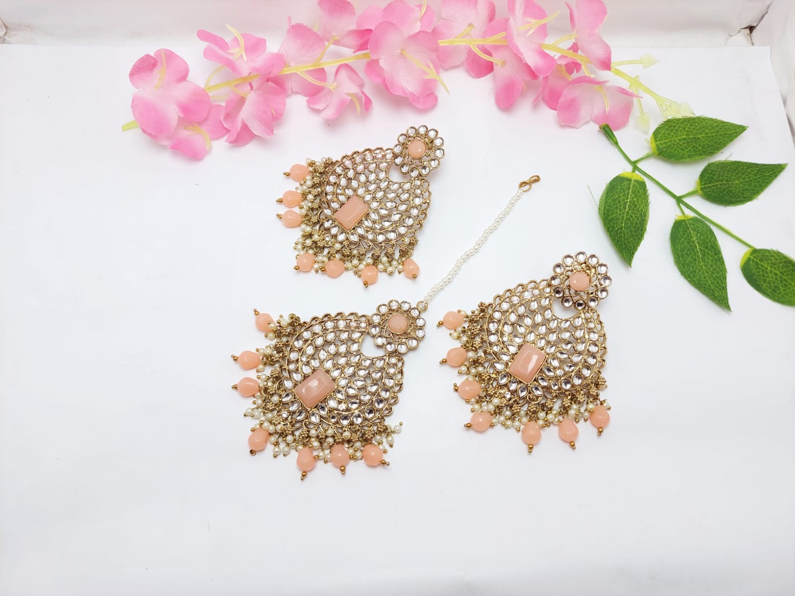 Kundan earrings