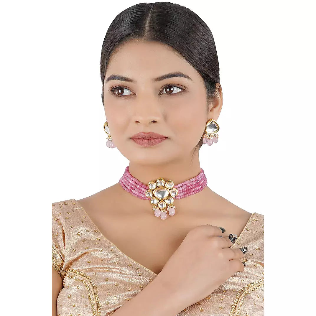 Choker Necklace Polki