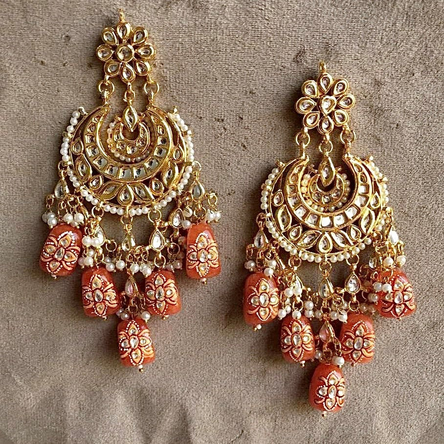 Jiya Kundan Earrings