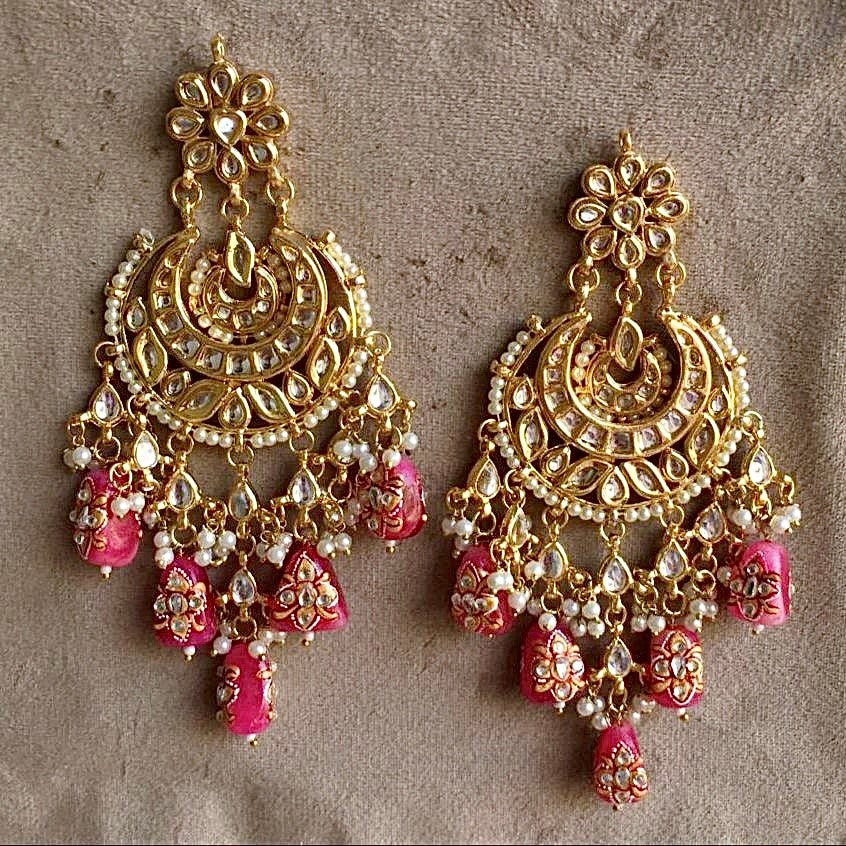 Jiya Kundan Earrings