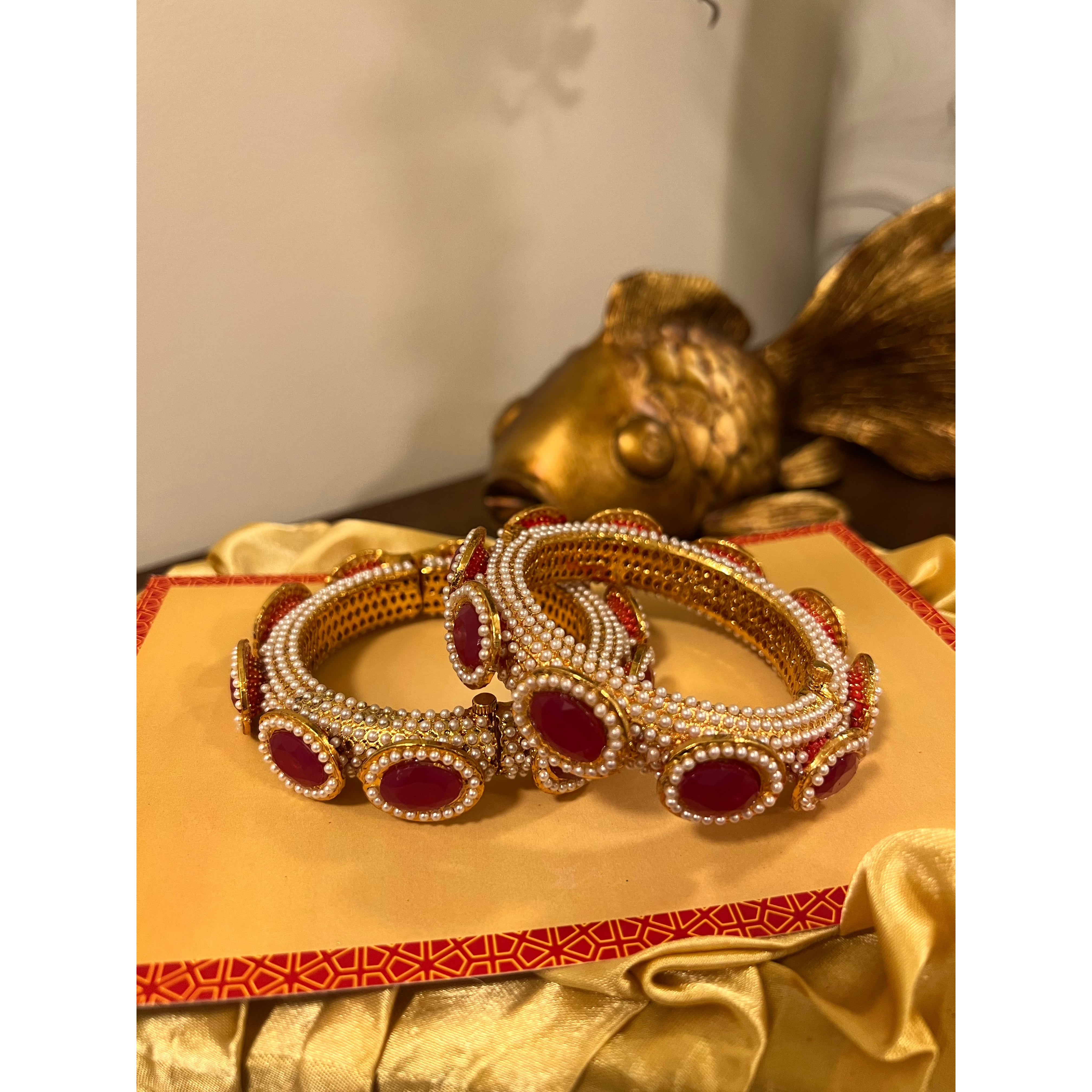 Nargis Kundan Bangles