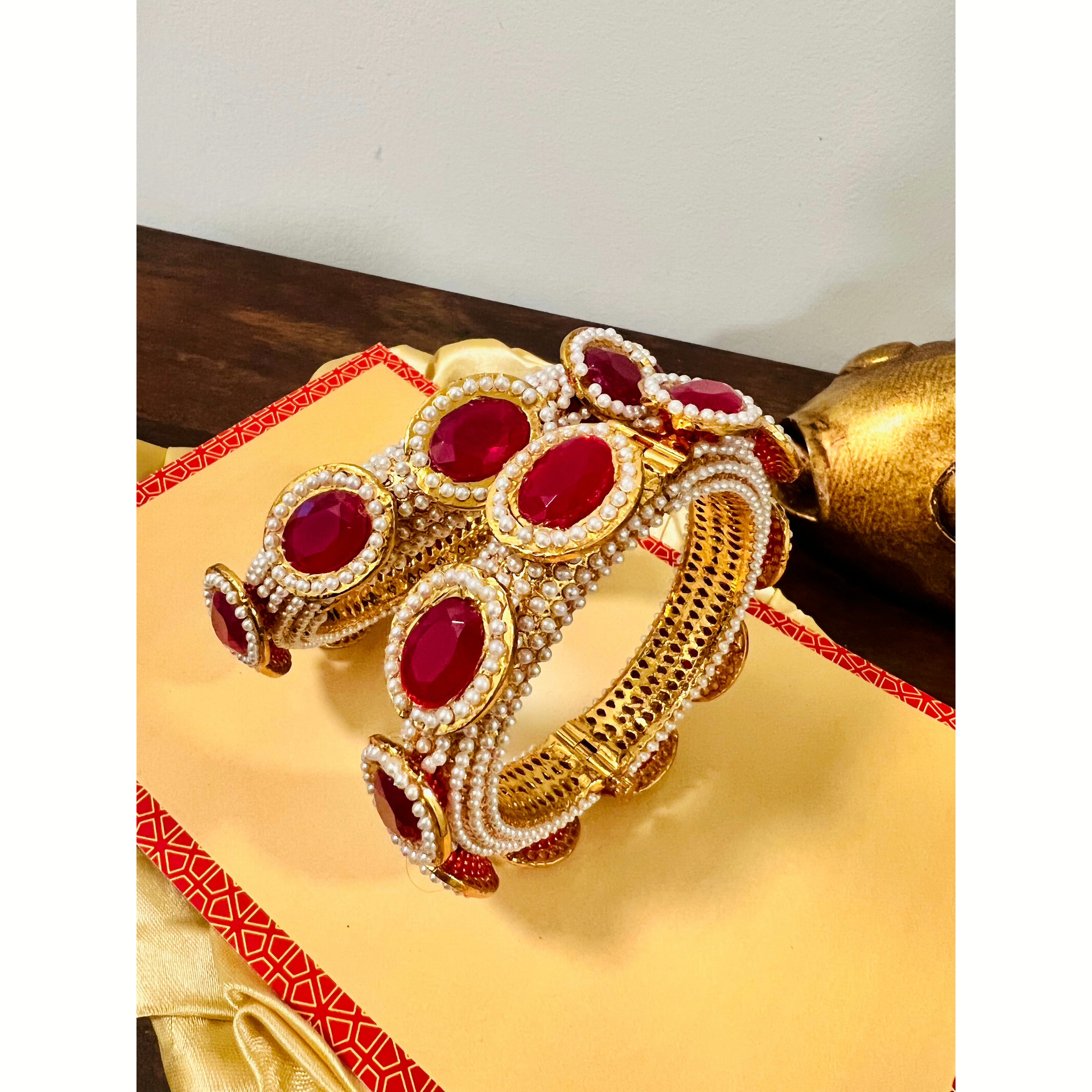 Nargis Kundan Bangles