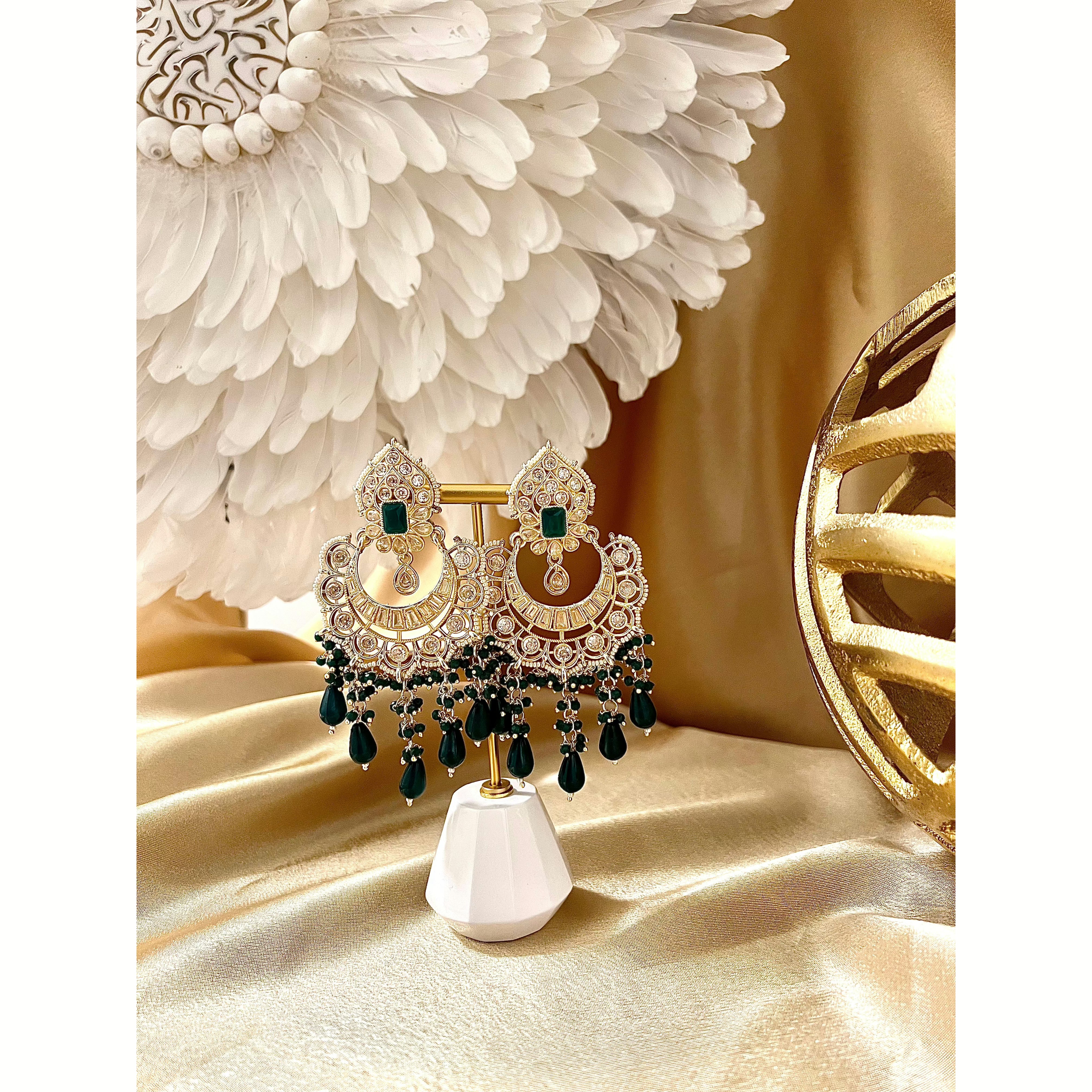 Miraya Kundan Earrings