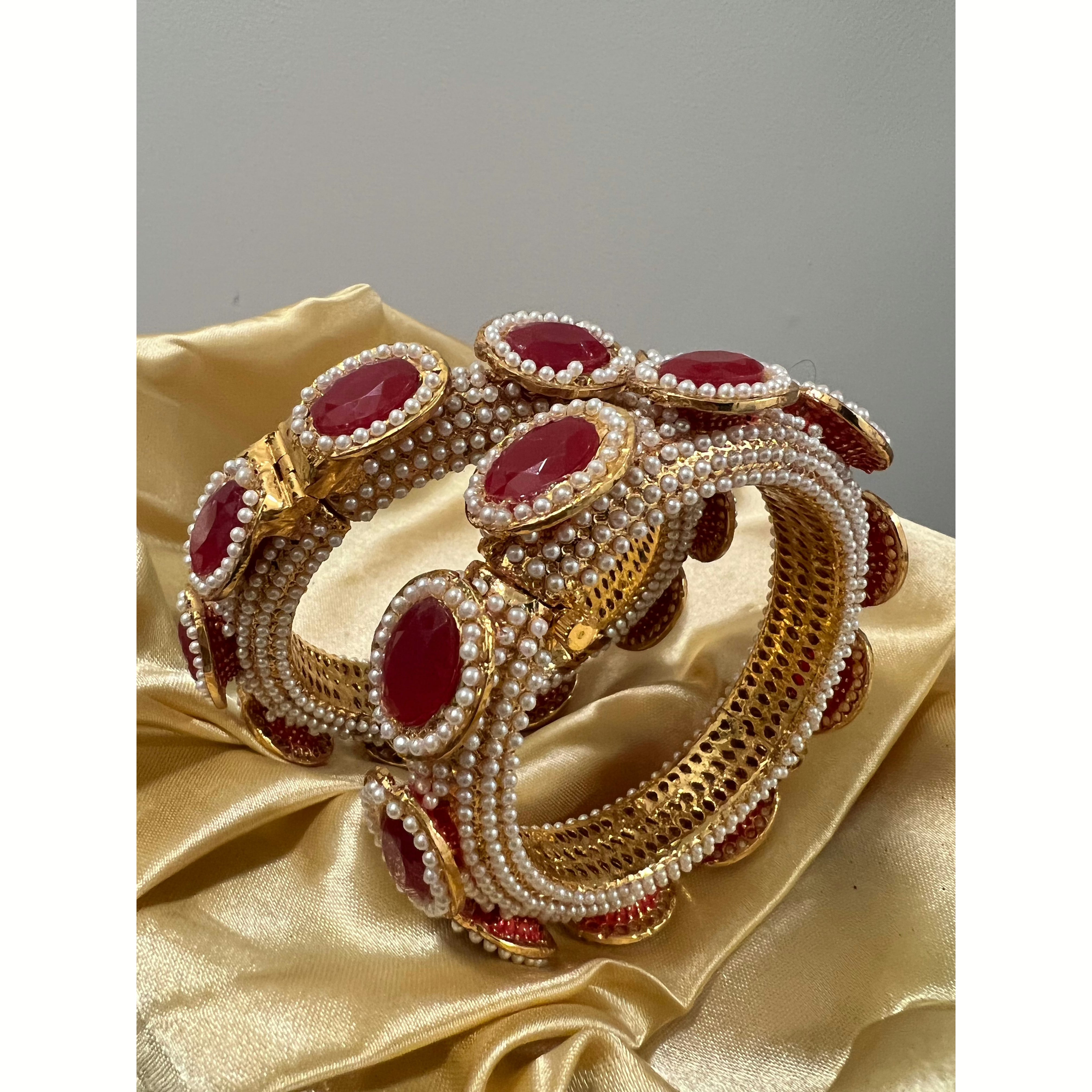 Nargis Kundan Bangles