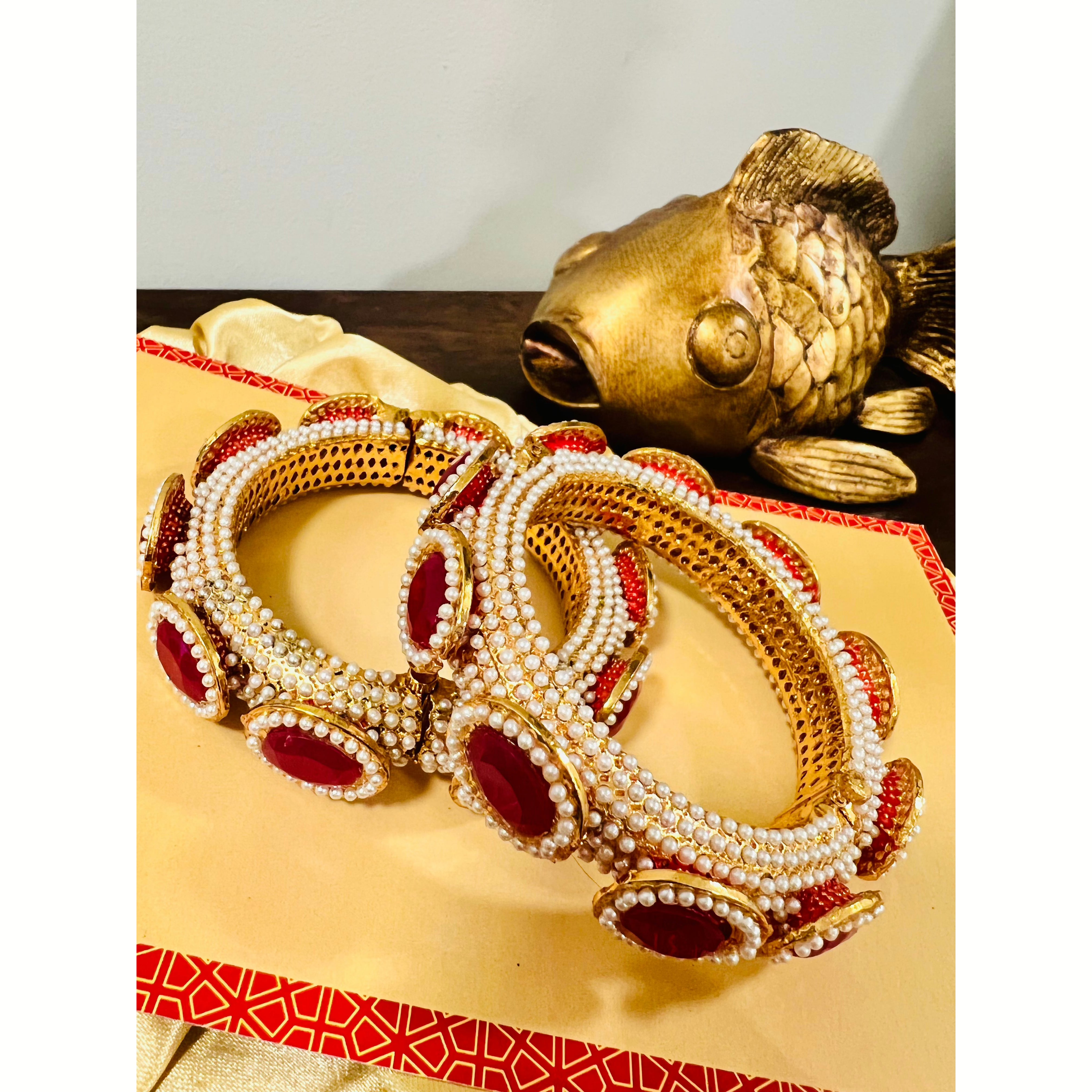 Nargis Kundan Bangles