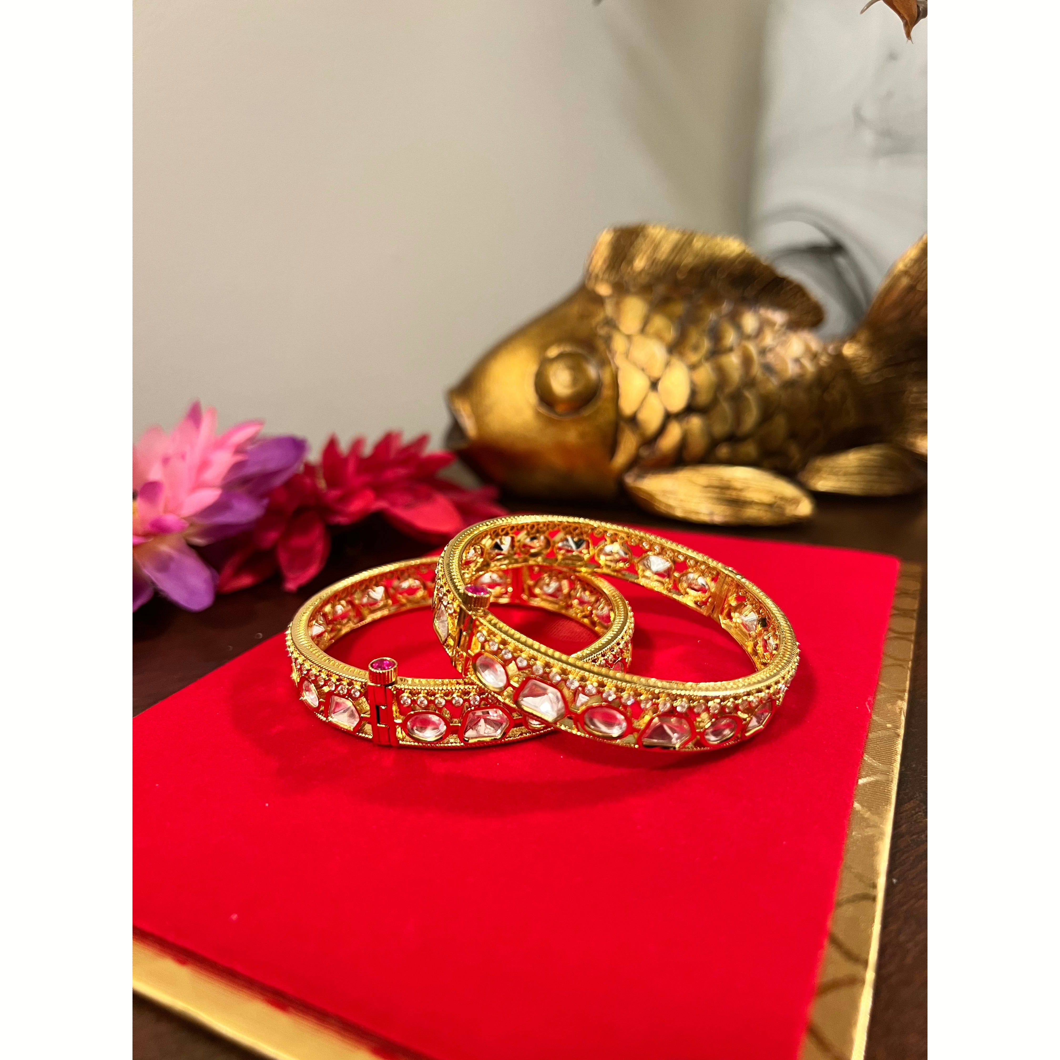 Heer Kundan Bangles