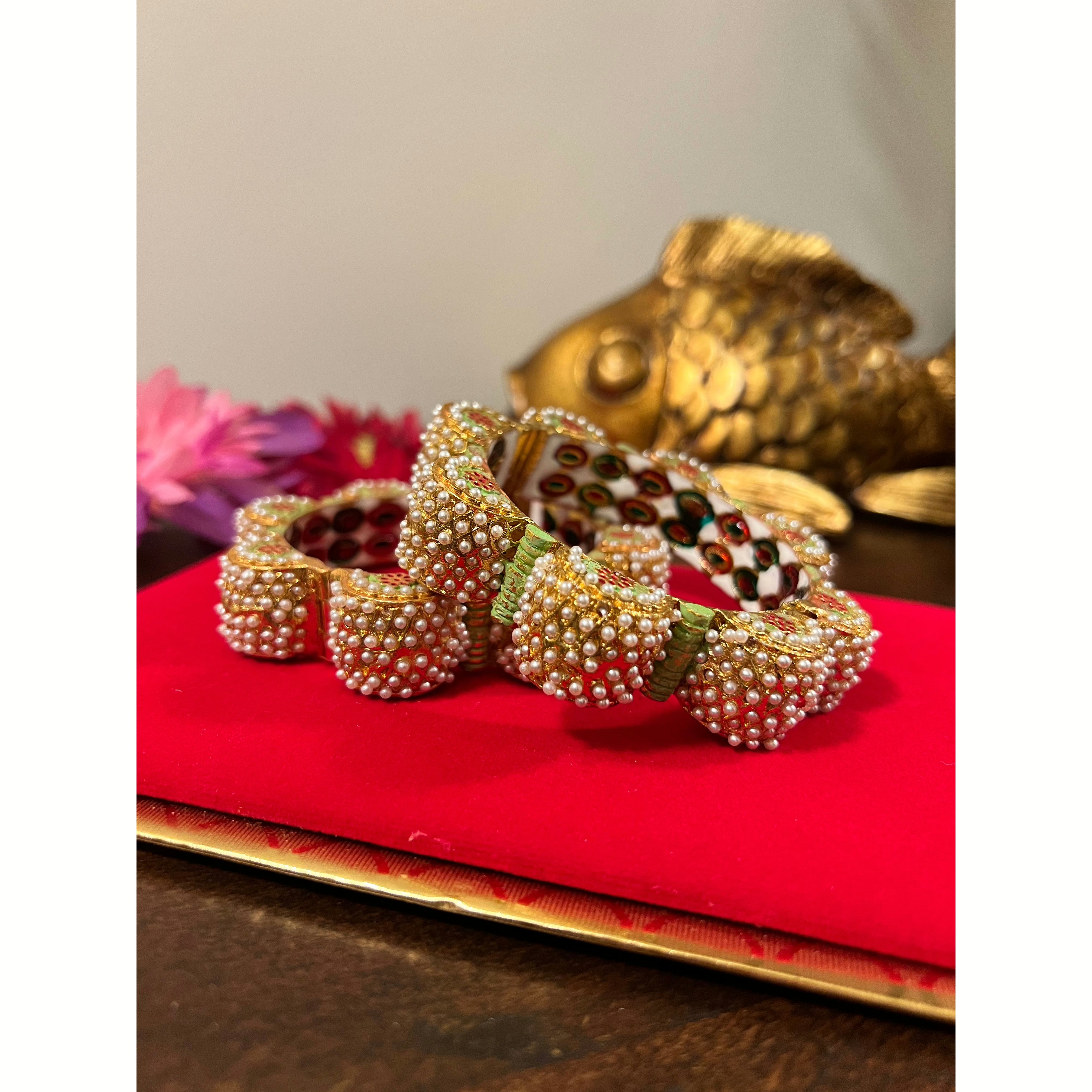 Meera Kundan Bangles