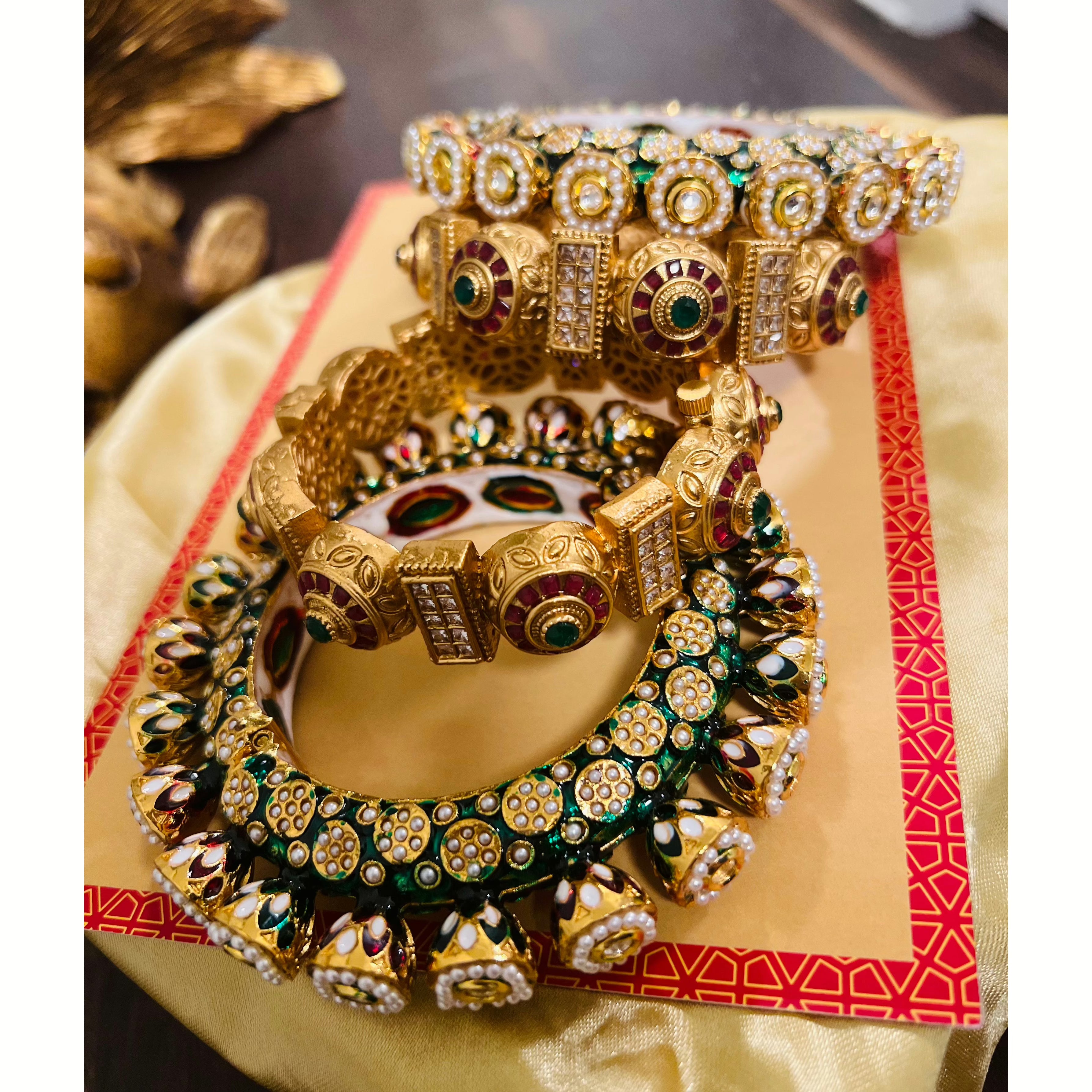 Ambika Gold Plated Indian Jewelry