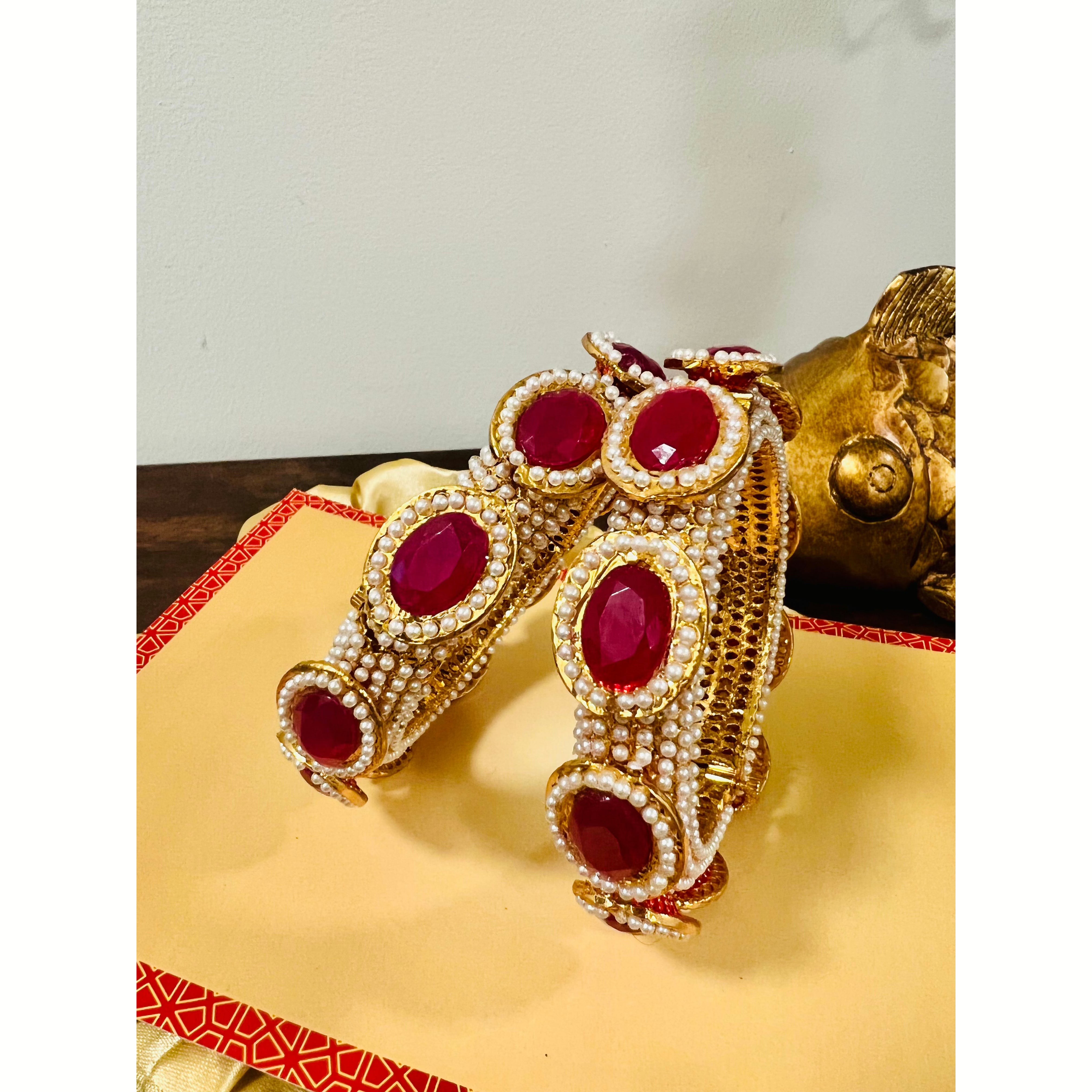 Nargis Kundan Bangles