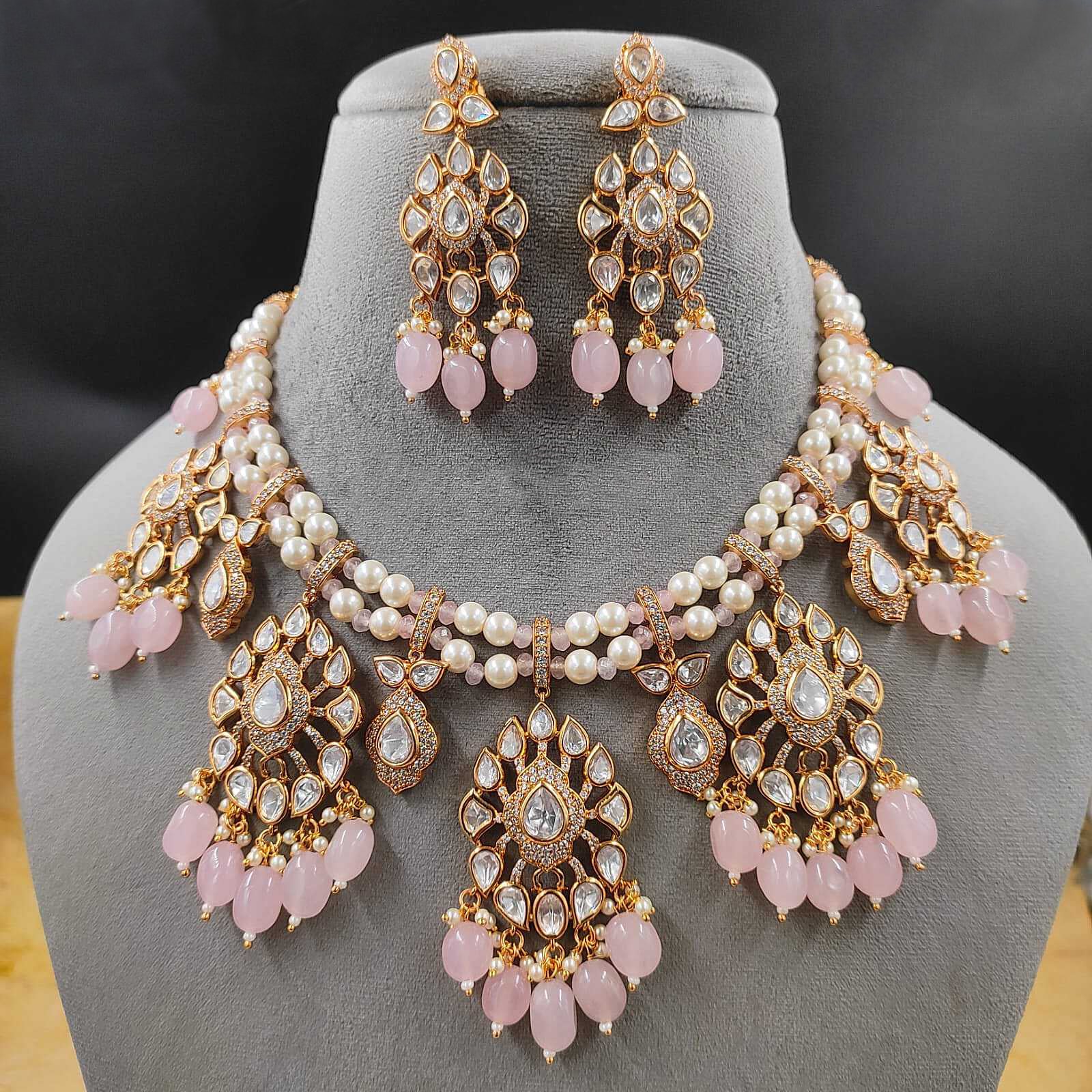 Rhea Meenakari Necklace Set