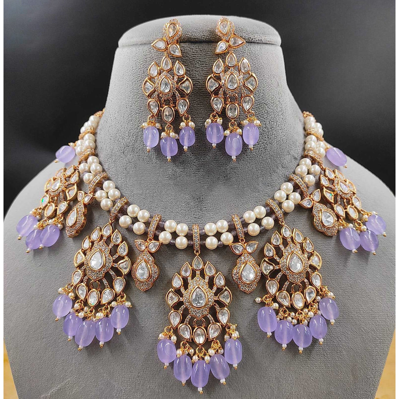 Rhea Meenakari Necklace Set